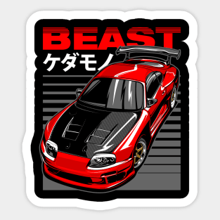 Supra 2JZ Turbo JDM Tuning Car 90s Racecar Sticker